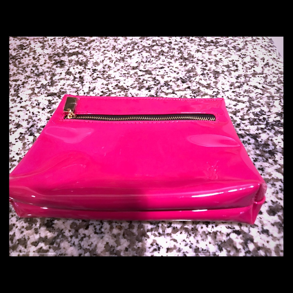 A brand new rose pink YLS purse